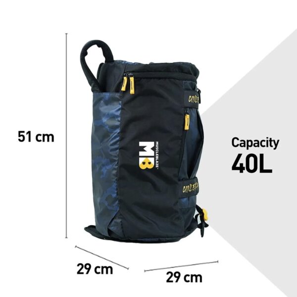 MuscleBlaze Hybrid Gym Bag Cum Backpack, Duffle Bag…