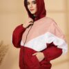 CHKOKKO Womens Stylish Oversized Windcheater Jacket with…