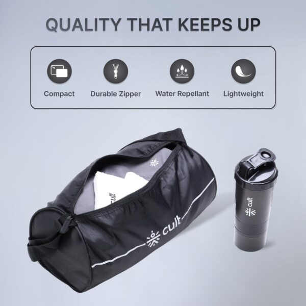 Cult Gym Bag for Men & Women  12L Water-Repellent Sports…
