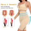 Vihrik High Waist Tummy Control Shapewear Shorts for…