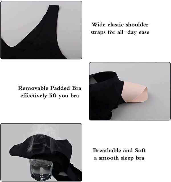 BROGBUS Polyamide High Elasticity Anti-Sweat Non-Wired…