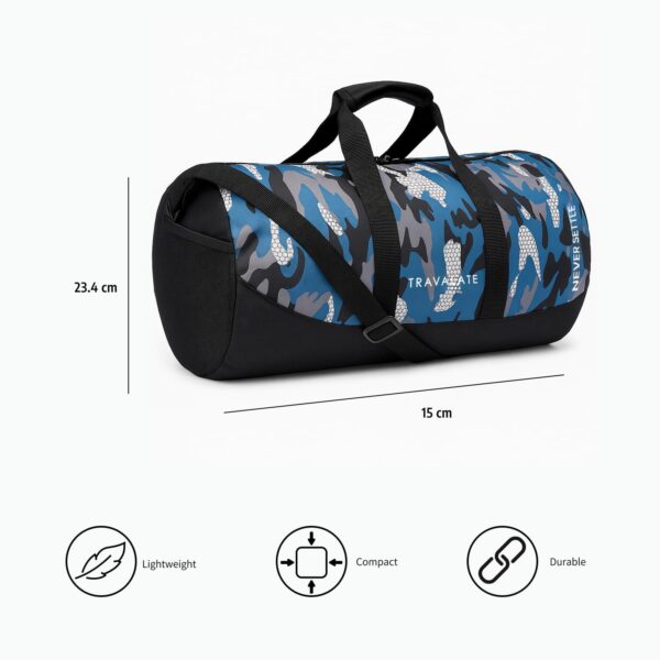 Travalate 18 Inch Sports Duffle Gym Bag with Separate…