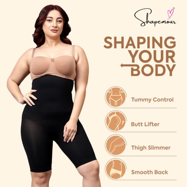 SHAPEMOUR High Waist Shapewear for Women, Body Shaper…