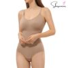 SHAPEMOUR Thong Bodysuit for Women, Slimming Design…