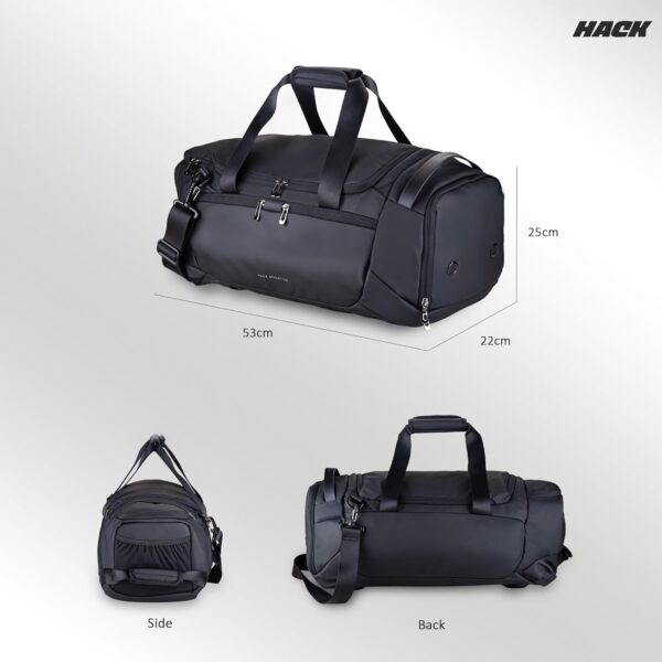Hack Athletics 30L Duffle Gym Bag for Men & Women …