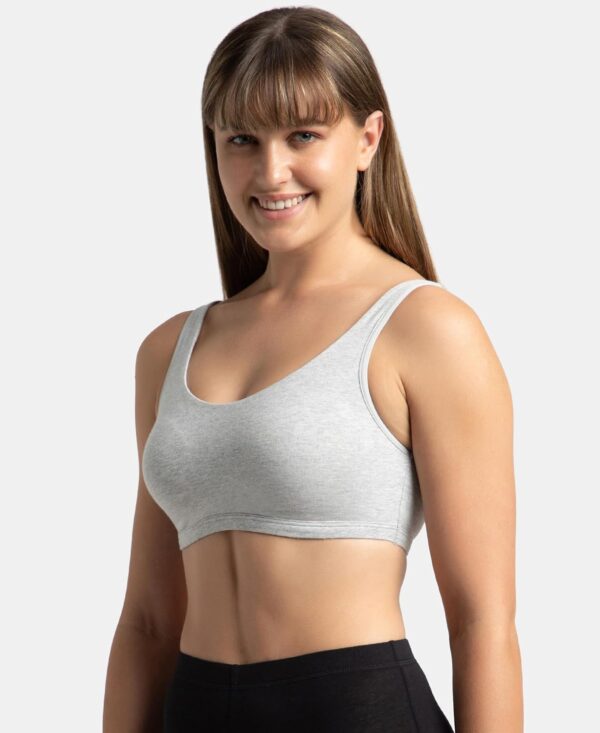 Jockey 1550 Women’s Super Combed Cotton Elastane Stretch…