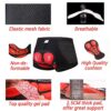 PROBEROS Men’s Cycling Shorts 3D Padded Cycling Pants…