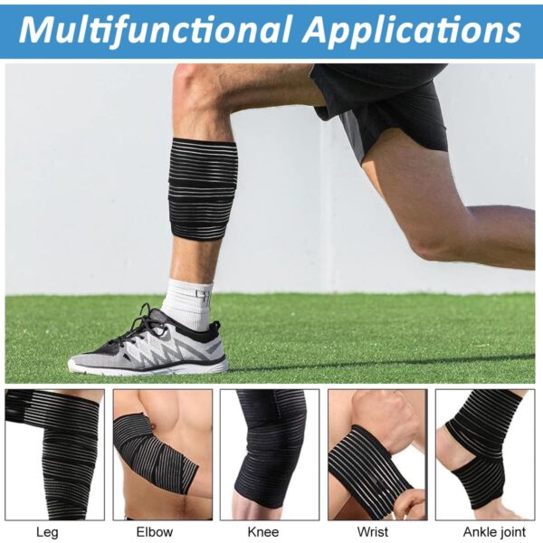 HANNEA 1Pc Thigh Support Compression Bandage Brace Wrap…