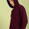 Alan Jones Clothing Mens Solid Hooded Sweatshirt |…
