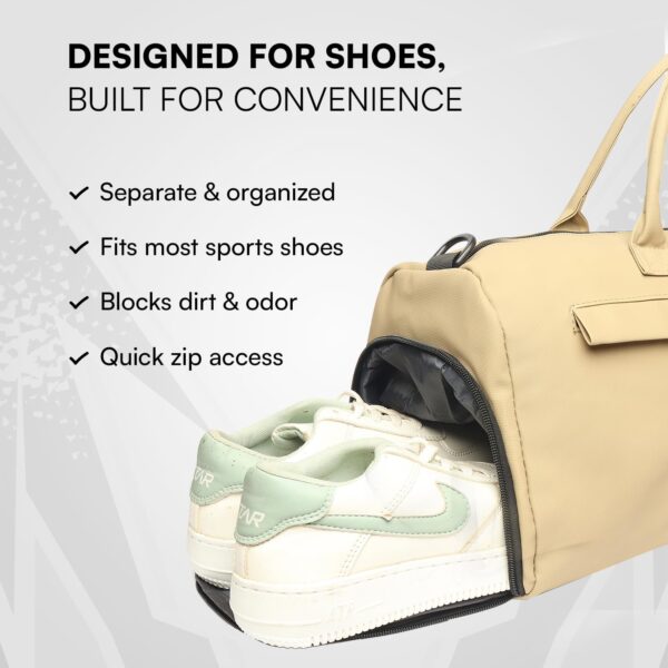 Arrowmax Gym Bag for Men & Women with Shoe Compartment |…