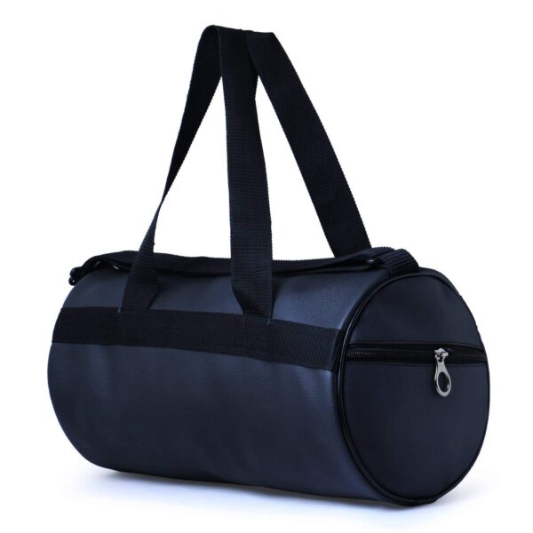 ALLIED SALES INDIA SB-350 Black Leather Gym Bag