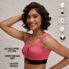 NYKD (NYK907 High Impact Padded Sports Bra with…