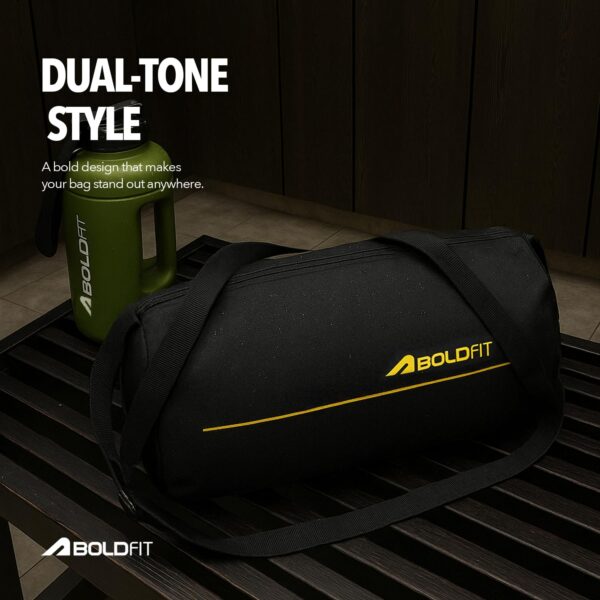 Boldfit Gym Bags for Men Compact Sports Duffle for Women…