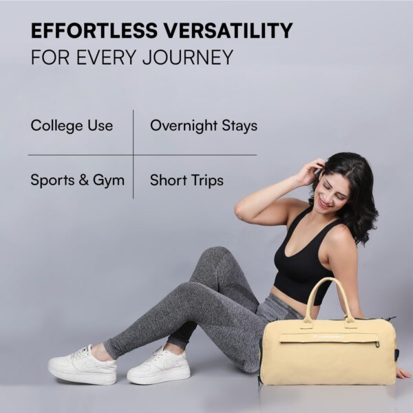 Arrowmax Gym Bag for Men & Women with Shoe Compartment |…