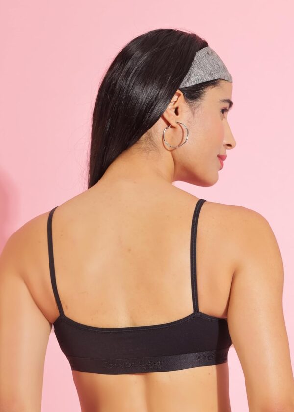 Dollar Women’s Cotton Wire Free Modern Sports Bra