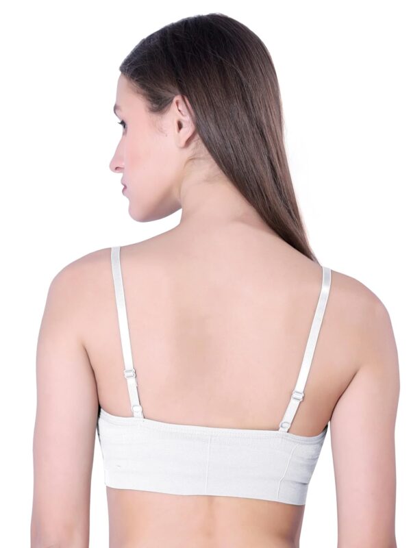 THE GORSLUXURY Women’s Seamless Cotton Sports Bra Casual…