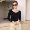 FirstFit Premium Stretchable Bodysuit for Women Thong…