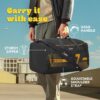 Skybags Polyester Stride 52Cm Gym Duffle Bag for Men and…