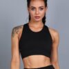 Rock Paper Scissors Women Polyester Seamless Bra