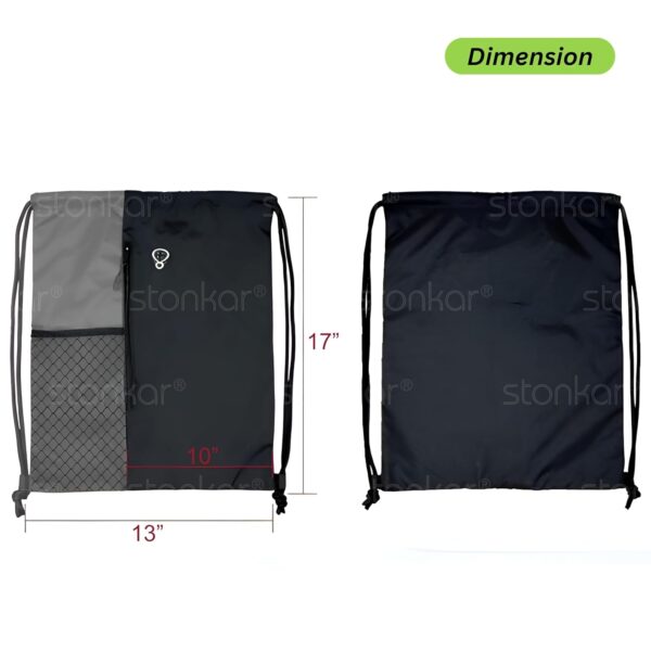 STONKAR ActiveFit Drawstring Bag | Gym and String…