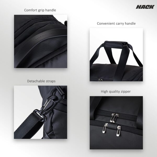 Hack Athletics 30L Duffle Gym Bag for Men & Women …