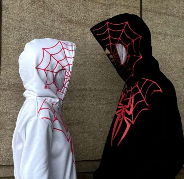 EXOTIX Cotton Black & Red Color Designer Hoodie |…