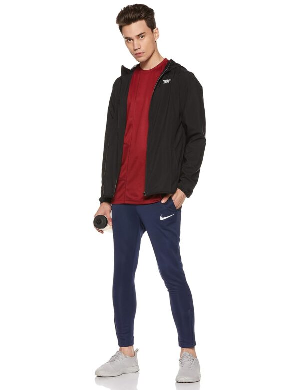 Reebok Men’S Synthetic Standard Length Track Jacket
