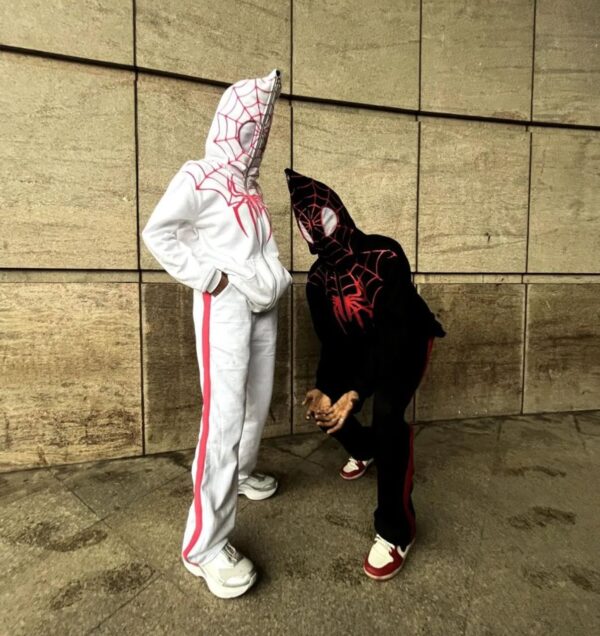 EXOTIX Cotton Black & Red Color Designer Hoodie |…