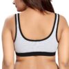 Fabme Women’s Double Layer Cups, Seamless, Sports Bra…