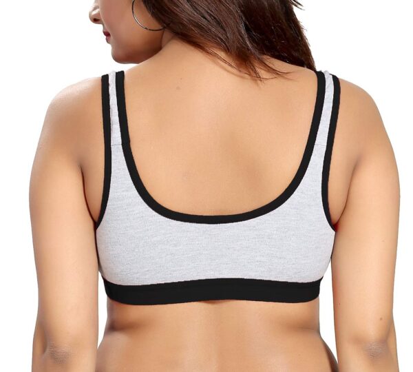Fabme Women’s Double Layer Cups, Seamless, Sports Bra…