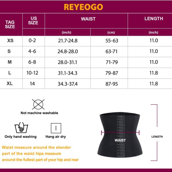 REYEOGO Shapewear Cinchers Waist Trainer for Women Tummy…