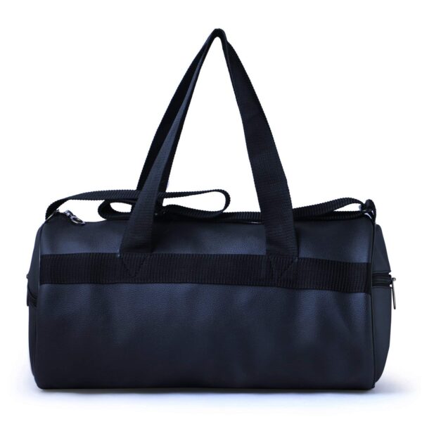 ALLIED SALES INDIA SB-350 Black Leather Gym Bag