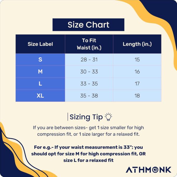 Athmonk 4-Way Lycra Compression Shorts for Men | Tight…