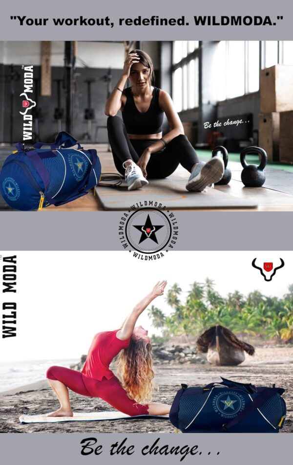 40L Multi-Pockets Sport Travel Duffle Bag  Sleek &…