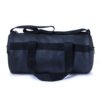 Allied Sales SB-500 Black Leather Gym Bags (2 Side Pocket)