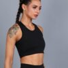 Rock Paper Scissors Women Polyester Seamless Bra