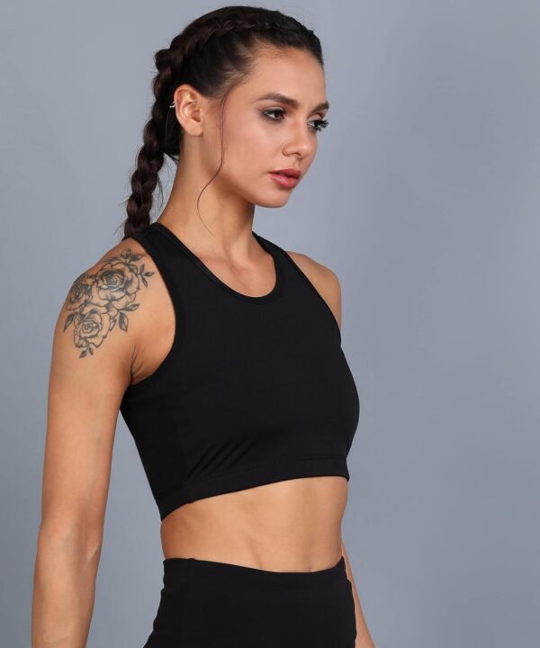 Rock Paper Scissors Women Polyester Seamless Bra