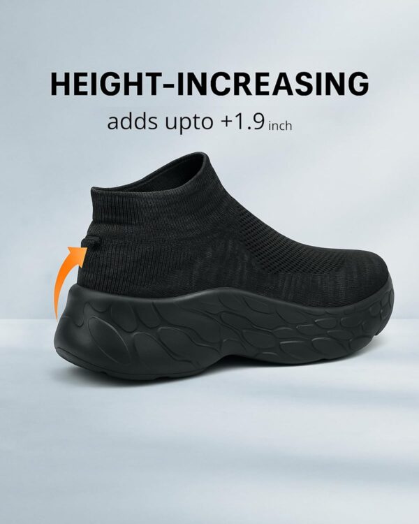 Kraasa Walking Shoes for Men Height Increasing Sports…