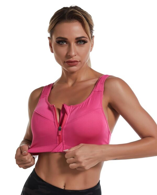 PLUMBURY Polyamide Women’s Medium Impact Padded Front…