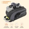 Amazon Basics Polyester Gym Duffle Bag with Shoe…