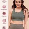 NYKD Women’s Everyday Cotton Padded Sports Bra for…