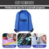MAKABEE Drawstring Backpack 6Pcs Drawstring Gym Bags…