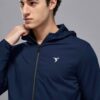 TECHNOSPORT Men’s Polyester Regular Slim Fit Solid…