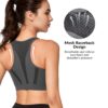 Khwaish Store Women Padded High Impact Breathable Mesh…