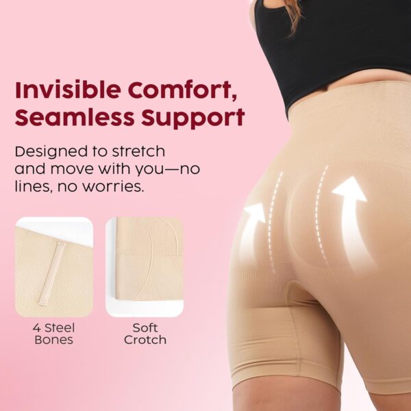 Jimmox Women’s Tummy Tucker Shapewear Shorts | High…