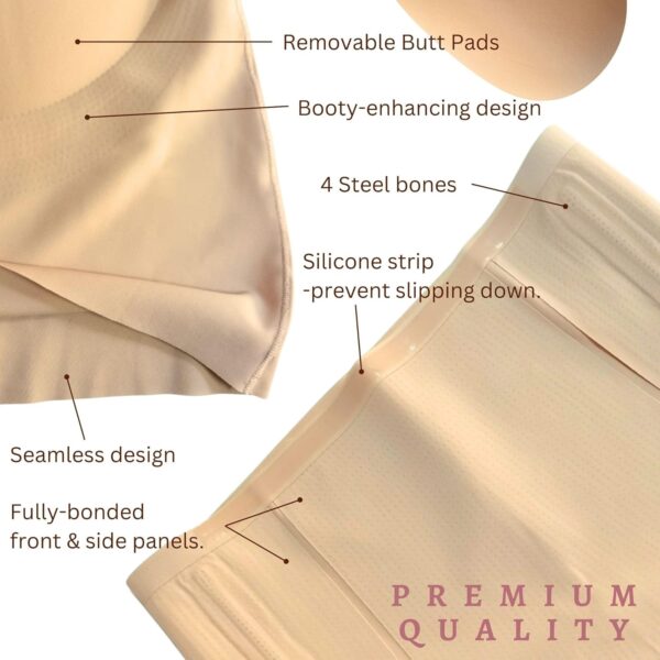 SKKULPT Body Shaper Shorts Shapewear for Women High…