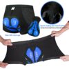 Oligitdi Men’s Cycling Shorts,4D Gel Padded Out-Wearable…