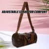 Kuber Industries Leather Sports Fitness Gym Bag for Man…