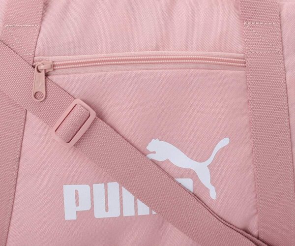 Puma polyester 23 Cms Gym Bag(7572229_Pink_X_Red)