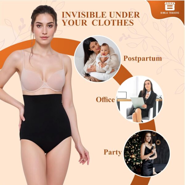 Btag High-Waist Tummy Tucker Shapewear for Women |…